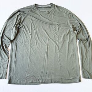Free Fly Apparel Bamboo Lightweight Long Sleeve Tee Olive XXL